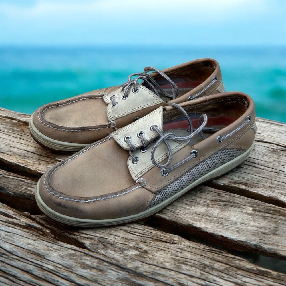Sperry Tan men’s Boat Shoes